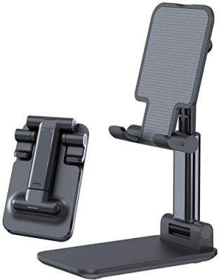 STRIFF Foldable Mobile Stand Holder - [2020 Updated] Angle & Height Adjustable Desk Cell Phone
