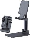STRIFF Foldable Mobile Stand Holder - [2020 Updated] Angle & Height Adjustable Desk Cell Phone...