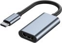 STRIFF USB C to HDMI Adapter, Type c to HDMI 4K Adapter OTG Cable (Thunderbolt 3 Compatible) with Video Audio Output for MacBook pro laptops, Compatible with All Smartphones and Tablet (Grey)...