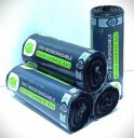 Strong and durable dustbin bags. total 120 pcs 4 rolls...