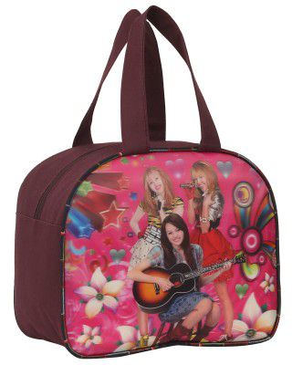 STRONG LIFE Polyester Tiffin Picnic Work School Office Lunch Bag for Kids with Bottle Holder 