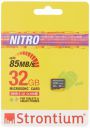 Strontium Nitro 32GB Micro SDHC Memory Card 85MB/s UHS-I U1 Class 10 High Speed for Smartphones Tablets Drones Action Cams (SRN32GTFU1QR)...