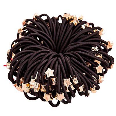 STROWBERRY Elastic Hair Ties For Girls | Tight, Non-slippery Bands