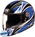 STUDDS Chrome D2 Motorbike Helmet  (Black)...
