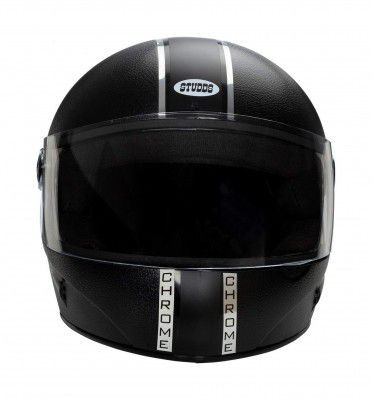 Studds Chrome Eco Full Face Helmet- Black (L)