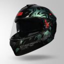 STUDDS Drifter D2 Leopard Chameleon Graphic ISI & DOT Certified Full FACE Helmet...