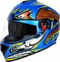 STUDDS Drifter D4 Motorbike Helmet (BLUE N12)...
