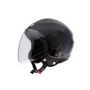 STUDDS Expanded Polystyrene and Thermoplastic Urban Open Face Helmet (Black, X-Large)...