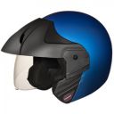 Studds Ninja Concept ECO Open Face Helmet Helmet (Matt Blue, XL)...