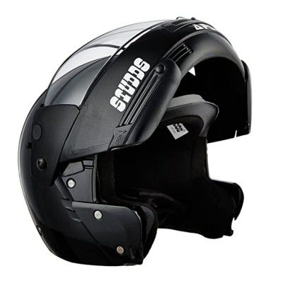 Studds Ninja Pastel Plain Full Face Helmet- Black (Xl)
