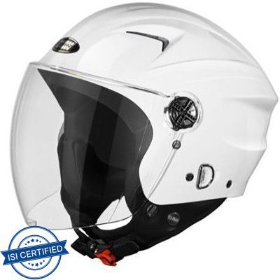 STUDDS Ray Super Motorbike Helmet (White)