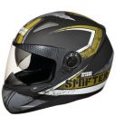 Studds SHIFTER D1 Decor Full Face Helmet (Matt Black and Green, M)...