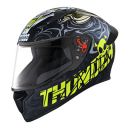 Studds Thunder Full Face Helmet D9 with Clear Visor (Matt Black N5, XL)...