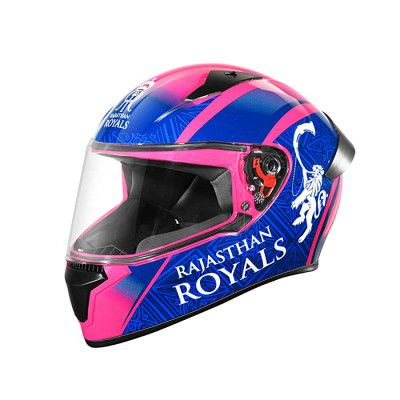 Studds Thunder Full face Helmet (Rajasthan Royals Special Edition) -L