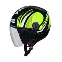 STUDDS Track D3 Open FACE Helmet N5 Black-M...