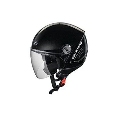 Studds Track Super Open Face Helmet (Black, XL)