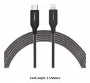 Stuffcool Chief 1.5 Meter USB (Type-C) to Lightning Power/Charging USB Cable (For iPhones, LGCHIEFC-BLK, Black)...