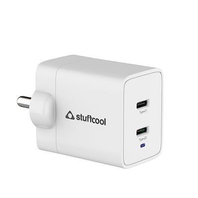 Stuffcool Neo 47W Dual Type C GaN Charger