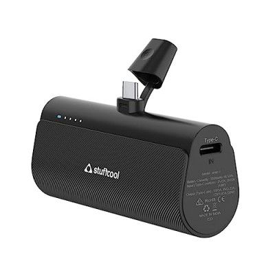 Stuffcool Snap 5000mAh Super Compact Type C Power Bank