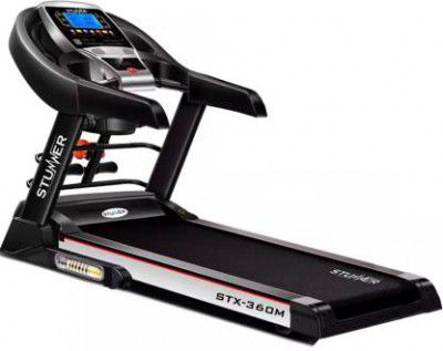 Stunner Fitness STX-360M Multi Functional 2.0 HP Smart Phone App for Cardio Workout Treadmill