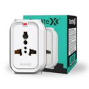 Sturlite Alyx 3 Pin Plug| Universal AC Travel Adapter| 6Amp 240V| ABS Strong Body Socket...
