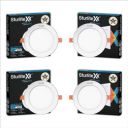 Sturlite Eco LYF 15W Round LED Downlight| 6500K Cool White Color Temperature - (Pack of 4)...