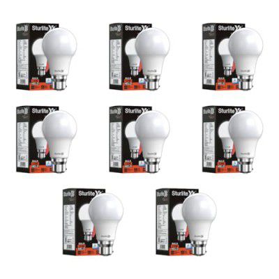 Sturlite Helo 10W LED Bulb| German Quality Certified With Advance CRI Technology - (Pack of 8)
