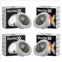 Sturlite Jasper 1 W LED Spotlight| 6500K Cool White Color Temperature| 36mm-Cutout & Compact Design Ceiling Ligh| CRI Tech With High Voltage Protection Downlight - Pack of 4...