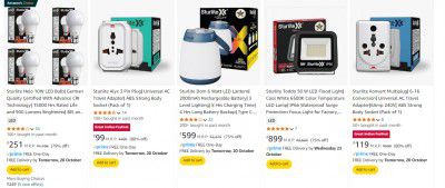 Sturlite LED Light Upto 80% Off | Starts At ₹99