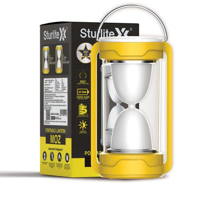 Sturlite Moz 18W LED Portable Lantern | 2200mAh Rechargeable Li-ion Battery | Upto 5Hrs Long Battery Back Up