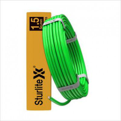 Sturlite PVC 1.5 sq/mm Green 90 m Wire (Green)