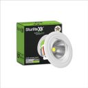 Sturlite Radeon 3W LED Spotlight| Green Light Color| 36mm-Cutout & Compact Design Ceiling Ligh| CRI Tech With High Voltage Protection Downlight - Pack of 1...