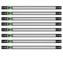 Sturlite Ray 22 Watt LED Batten| 6500K Cool White Color Temperature Tube light | 25000 Hrs Rated Life - Pack of 8...