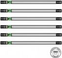 Sturlite Ray LED Batten|6500K Color 22 W 110 cm Tube Light (Pack of 6)...