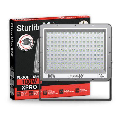 Sturlite Xpro 100 W LED Flood Light| Cool White 6500K Color Temperature LED Lamp