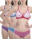 StyFun Women Cotton Bra Panty Set for Women Lingerie Set Bra Panty Set Combo Bra Panty Set for Women Bra Panty Set for Women Bra Panty Set Cotton...