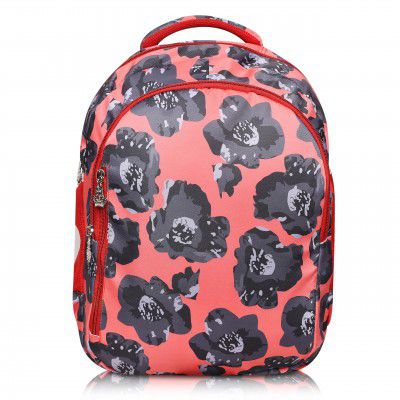 Stylbase Floral Multi-Printed Waterproof Bag Ideal For Tuition College Backpack