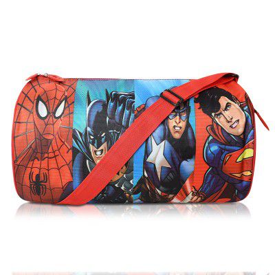 Stylbase Multicolor Polyester Kids Duffle Bag Stylish Travel Bag – Gym Dance Swimming Picnic Sports Bag for Girls and Boys – Lightweight, Durable Kids Gym Bag