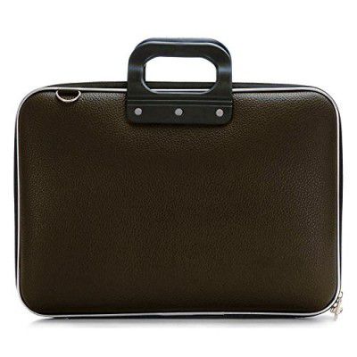 Style Homez Stylish Unisex Hard Shell Briefcase Candy Red Laptop Bag with Strap for 14 Laptop