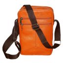Style98 Style Shoes Tan Genuine Leather Travel Passport Sling Bag For Men,Boys,Girls & Women...