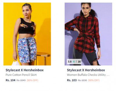 Stylecast X Hersheinbox Women's Clothing Up to 73% off