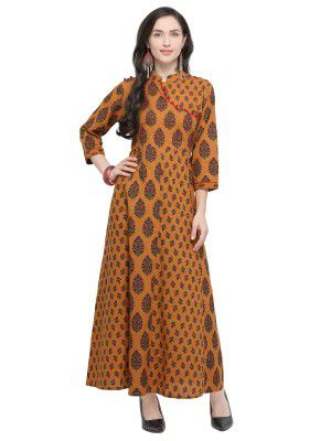 Stylee Lifestyle Womens Cotton a-line Kurta