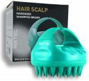 Stylevibes Hair Scalp Massager Shampoo Brush with Soft Silicone Bristles Comb Scrubber for Anti Dandruff Removal Head Massager Prevents Hair loss for Men, Women (BLACK)...