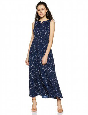 Styleville.in Women's Georgette a-line Maxi Dress