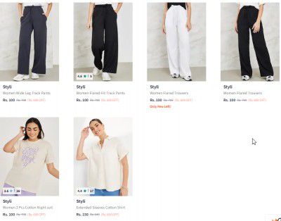 Styli Women's Track Pants @₹99