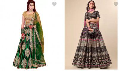 Styliah Traditional Festive Lehngas Sets Under ₹999/-