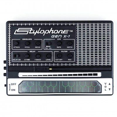 STYLOPHONE GEN X-1 Portable Analog Synthesizer: with Built-in Speaker, Keyboard and Soundstrip