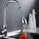Styxon Sink Faucet Sprayer Attachment 360 Rotatable Kitchen Tap Head Replacement,Anti-Splash Faucet Nozzle Head With Hose And Universal Connector | Silver - 6.5 X 10 X 1 Inch...