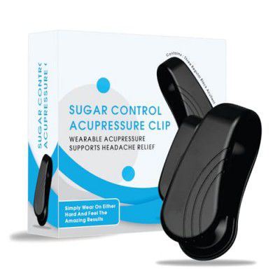 Sugar Control Acupressure Clip for Diabetics | Headache Relief &Tension Relief