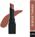 SUGAR Cosmetics Nothing Else Matter Longwear Lipstick (15 Beige Turner (Nude Brown, 3.2 g)...